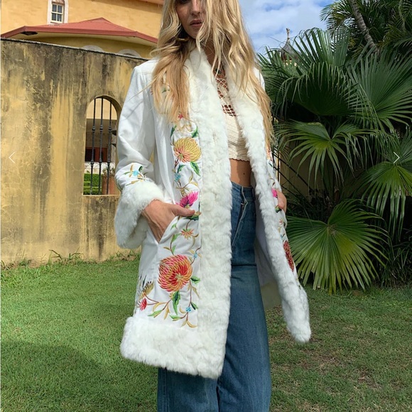 🌼Chasing Unicorns NY Groove Penny Lane Coat - Picture 4 of 14